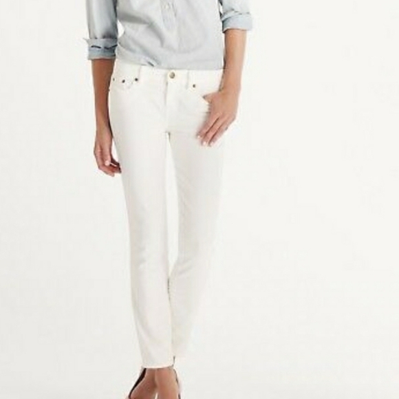 J. Crew Stretch Matchstick Jean in White - Picture 4 of 12